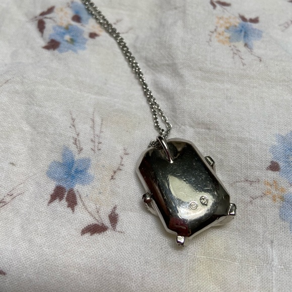 Swarovski Sparkling Supernova Silver Necklace - Picture 3 of 4